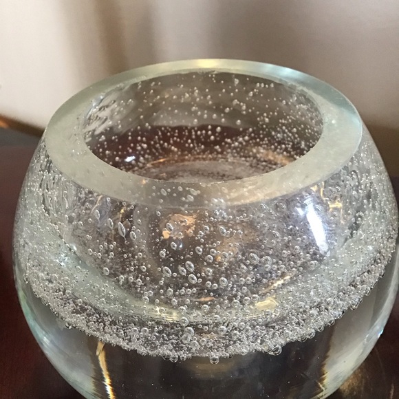 Art Glass Bubbles Oil Lamp, Paperweight - Handmade in Poland - Picture 5 of 5